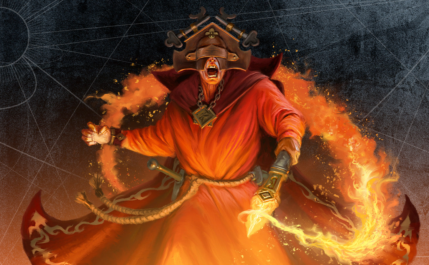 General's Handbook 2026-27 für Warhammer Age of Sigmar – offizielles Artwork zur Scourge-of-Aqshy-Saison (Games Workshop)