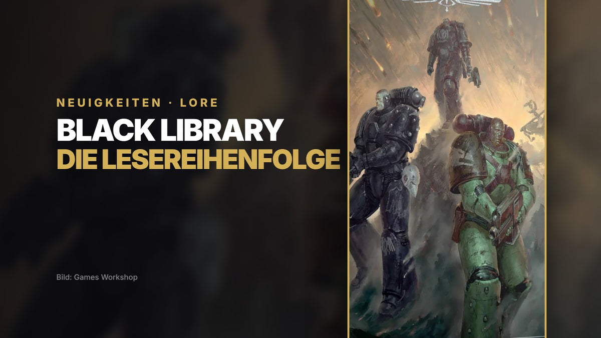 Cover-Artwork eines Black-Library-Romans mit Space Marines