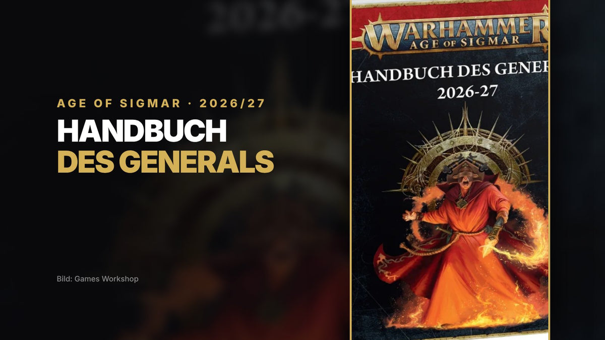 Cover des Handbuch des Generals 2026-27 für Age of Sigmar