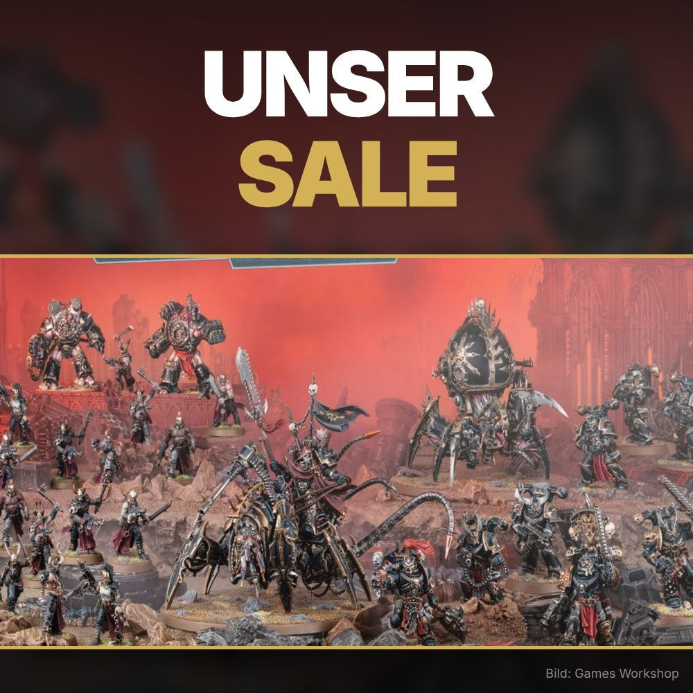 Bemalte Chaos Space Marines Armee
