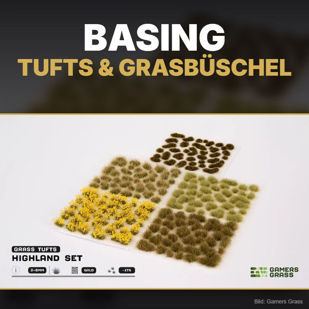 Basing: Tufts & Grasbüschel