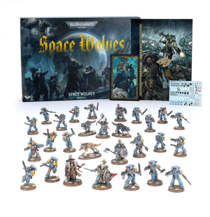 Warhammer®40.000 - Armeeset der Space Wolves (Deutsche Ausführung)