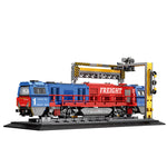 Reobrix 66021 G2000 Klemmbaustein-Modell, Seitenansicht der Lokomotive