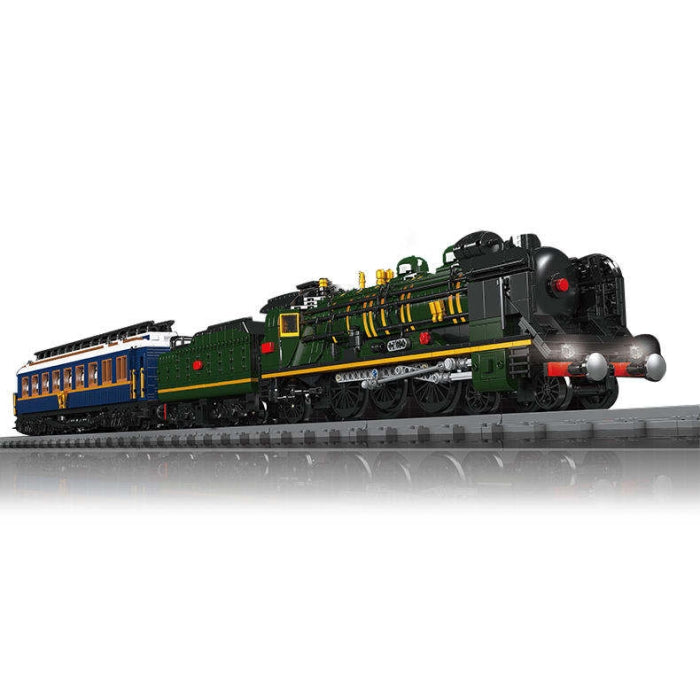 Mould King®12025 - No. Orient Express mit Schienen
