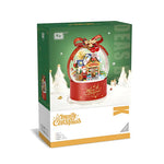 LOZ 1303 Winterhaus Weihnachtskugel Klemmbaustein-Modell, Verpackung