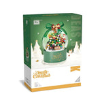LOZ 1304 Weihnachtsbaum Weihnachtskugel Klemmbaustein-Modell, Verpackung