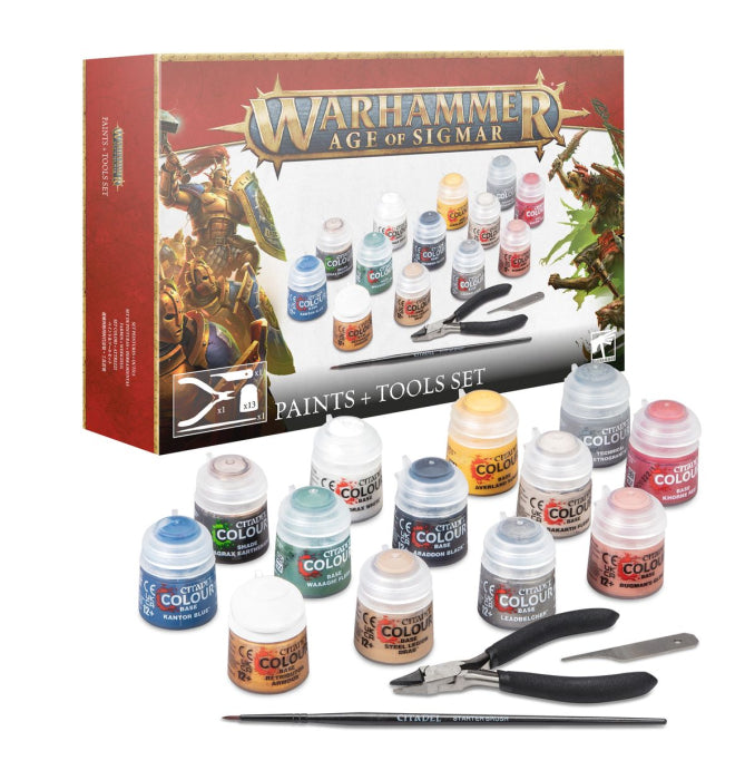 Warhammer®-AGE OF SIGMAR - Farben + Werkzeuge