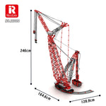 Reobrix 22028 Ring-Kran Klemmbaustein-Modell, Ansicht des kompletten Sets
