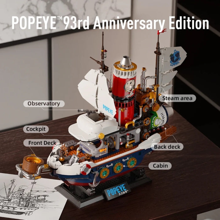 Pantasy® POPEYE® Dampfschiff - Treasure Hunt Steamship – Bild 2