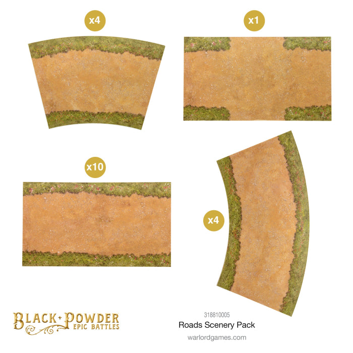 Warlord Games: Roads Scenery Pack – Bild 2