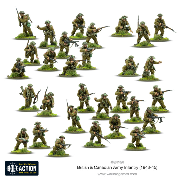 Bolt Action: British & Canadian Army Infantry (1943-45)
