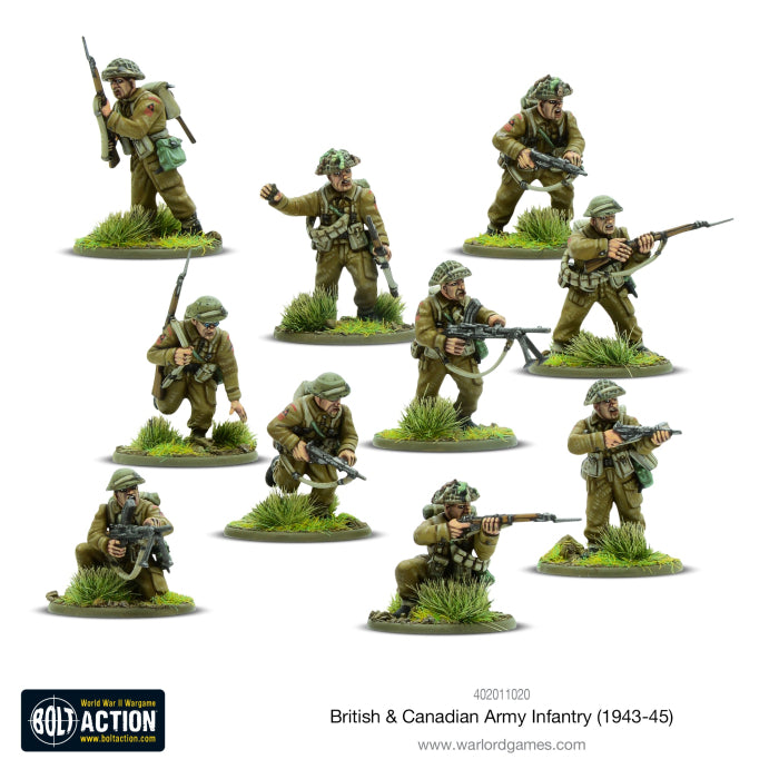 Bolt Action: British & Canadian Army Infantry (1943-45) – Bild 2
