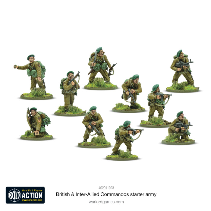 Bolt Action: British & Inter-Allied Commandos Starter Army – Bild 2