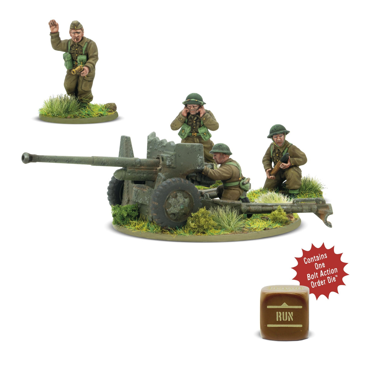 Bolt Action – British Army: 6-Pounder Anti-Tank Gun