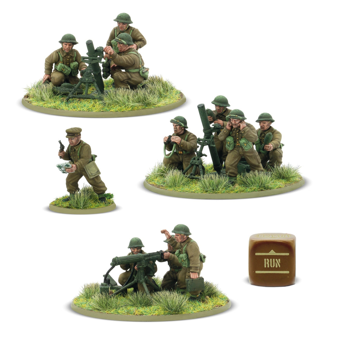 Bolt Action – British Army: Heavy Weapons Platoon