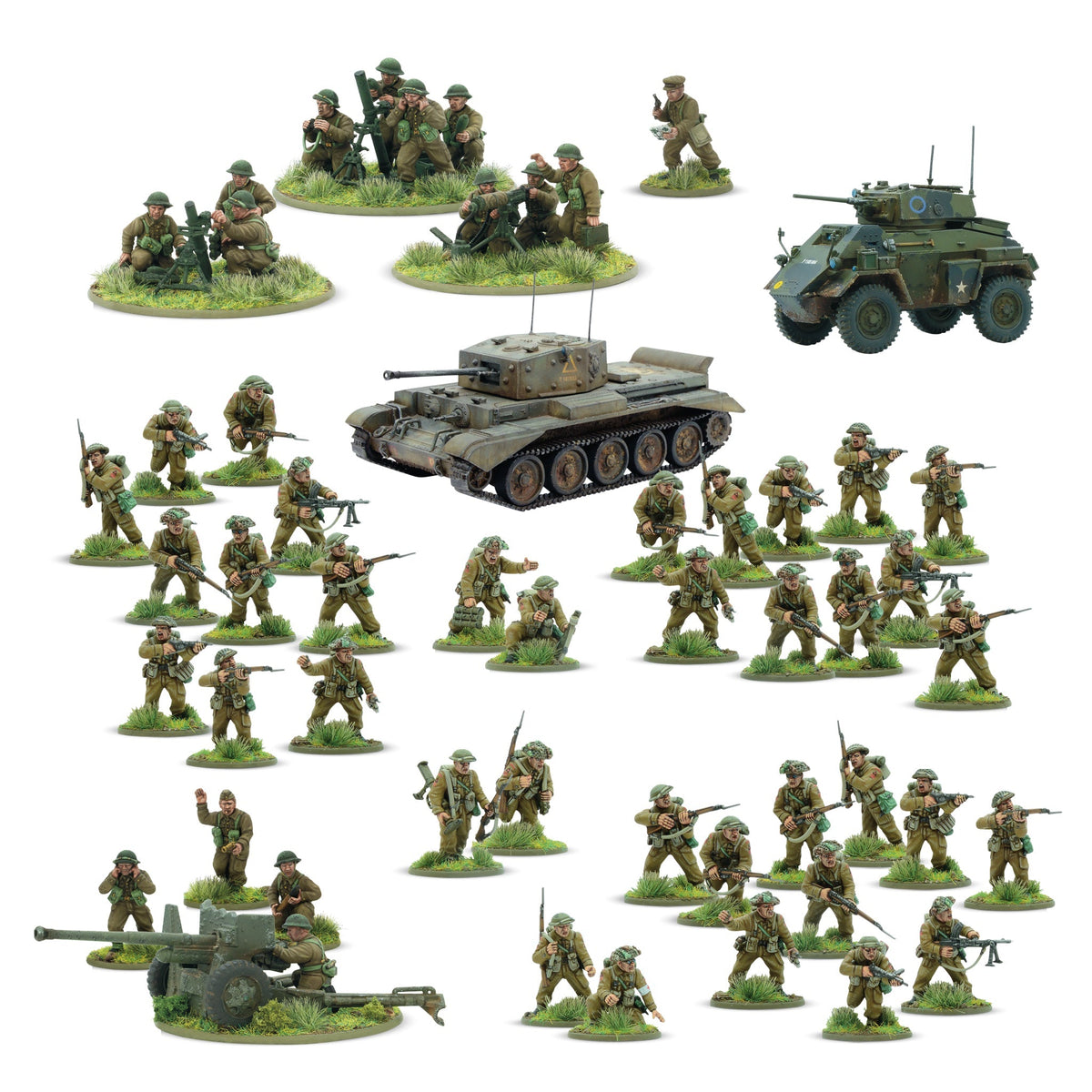 Bolt Action – British & Canadian Army: For King & Country Starter Army