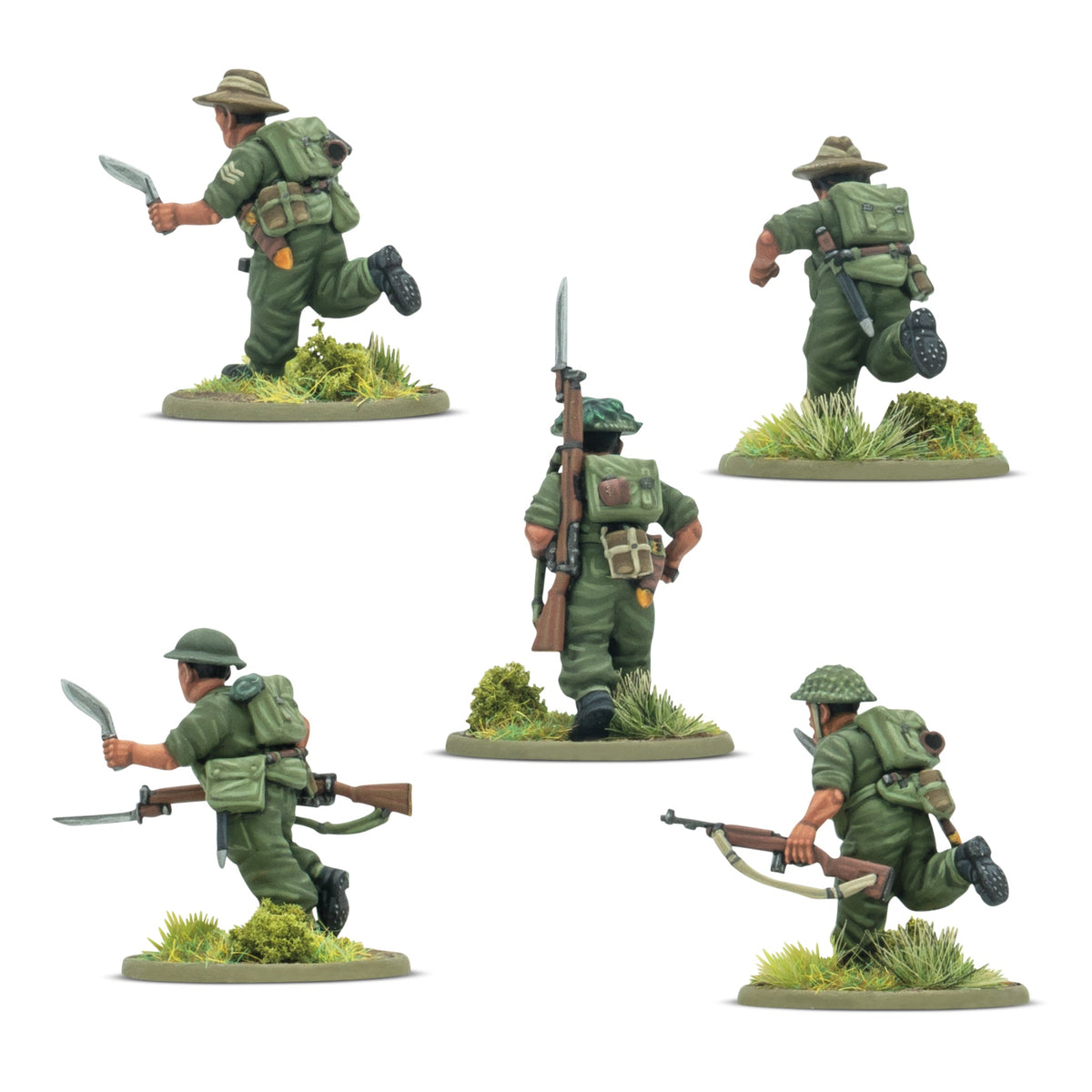 Bolt Action – British Army: Gurkha Infantry Platoon