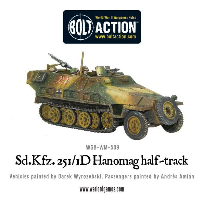 Bolt Action: Sd.Kfz 251/1 Ausf D Hanomag – Bild 2