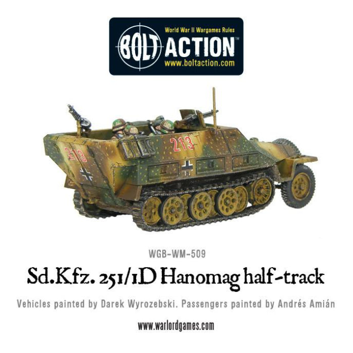 Bolt Action: Sd.Kfz 251/1 Ausf D Hanomag – Bild 4