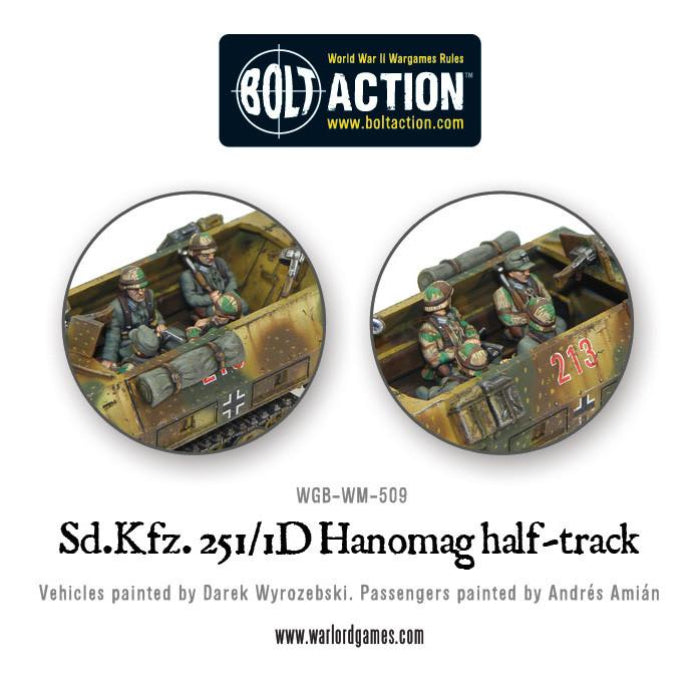 Bolt Action: Sd.Kfz 251/1 Ausf D Hanomag – Bild 5