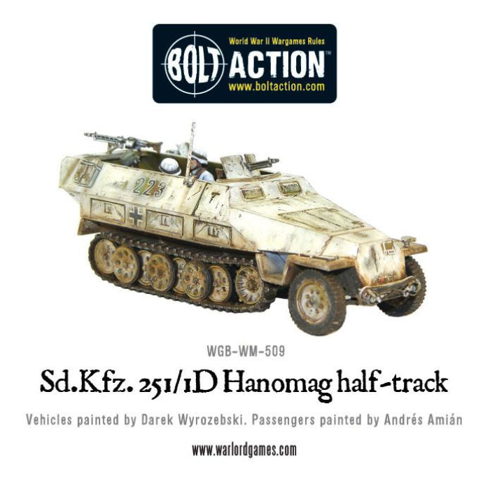 Bolt Action: Sd.Kfz 251/1 Ausf D Hanomag – Bild 6