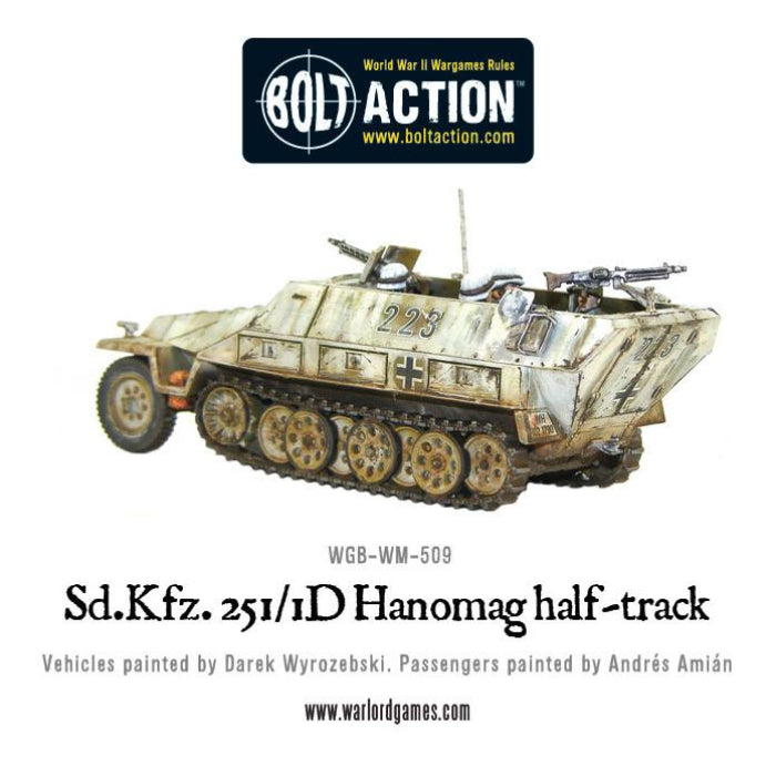 Bolt Action: Sd.Kfz 251/1 Ausf D Hanomag – Bild 7