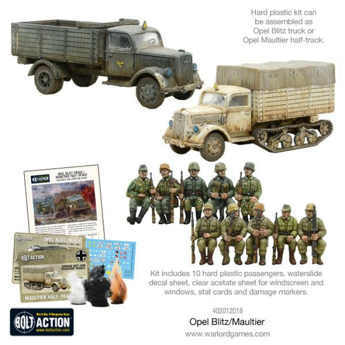 Bolt Action: Opel Blitz/Maultier – Bild 2