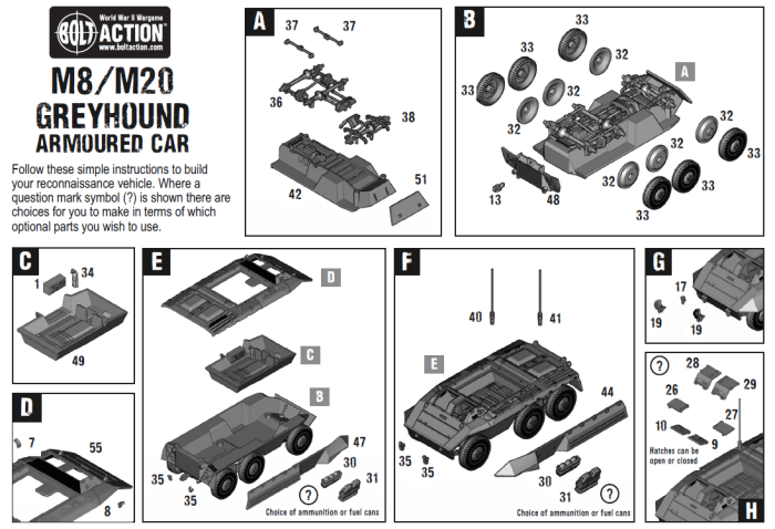 Bolt Action: M8/M20 Greyhound Scout Car – Bild 4