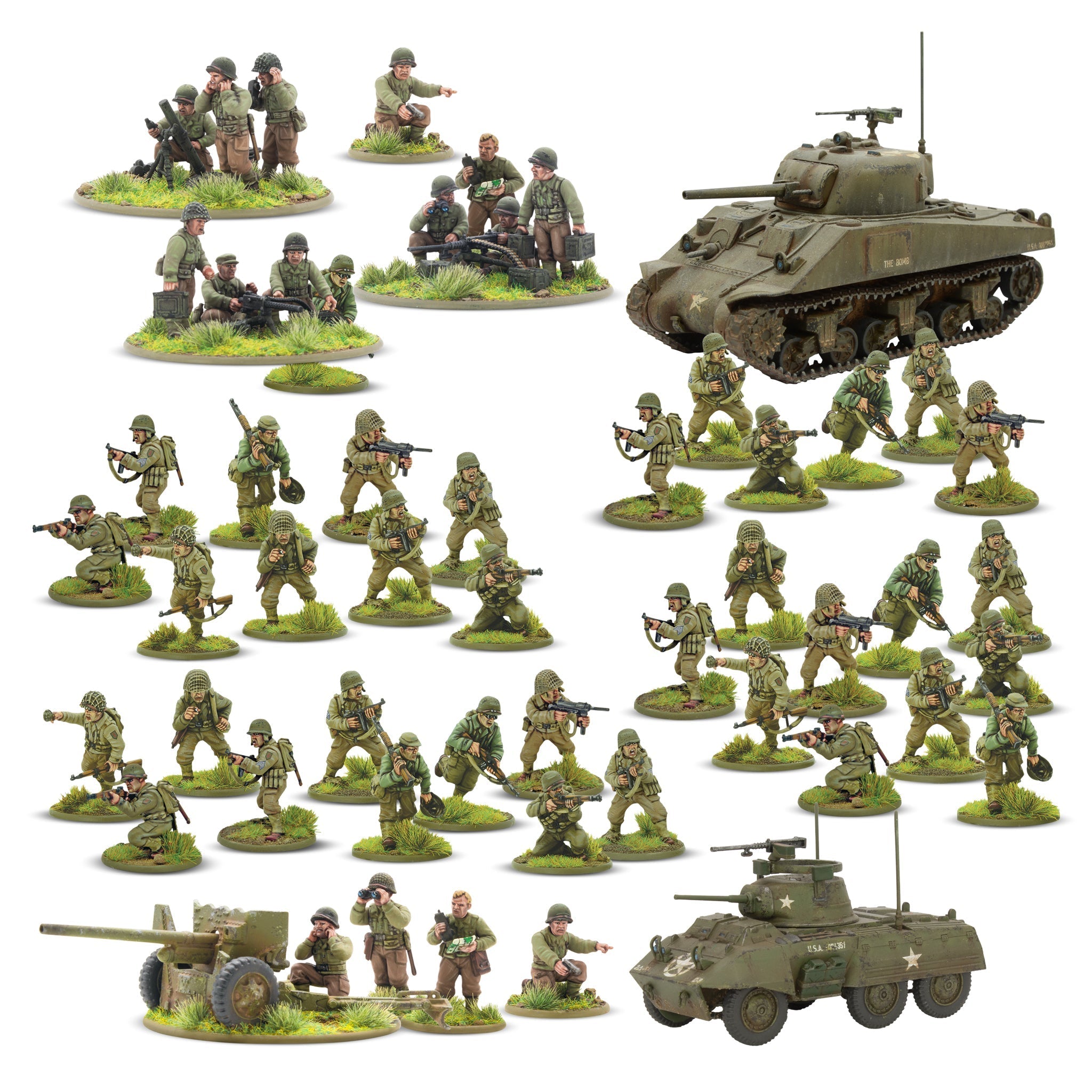 Bolt Action – US Army: Stars and Stripes Starter Army