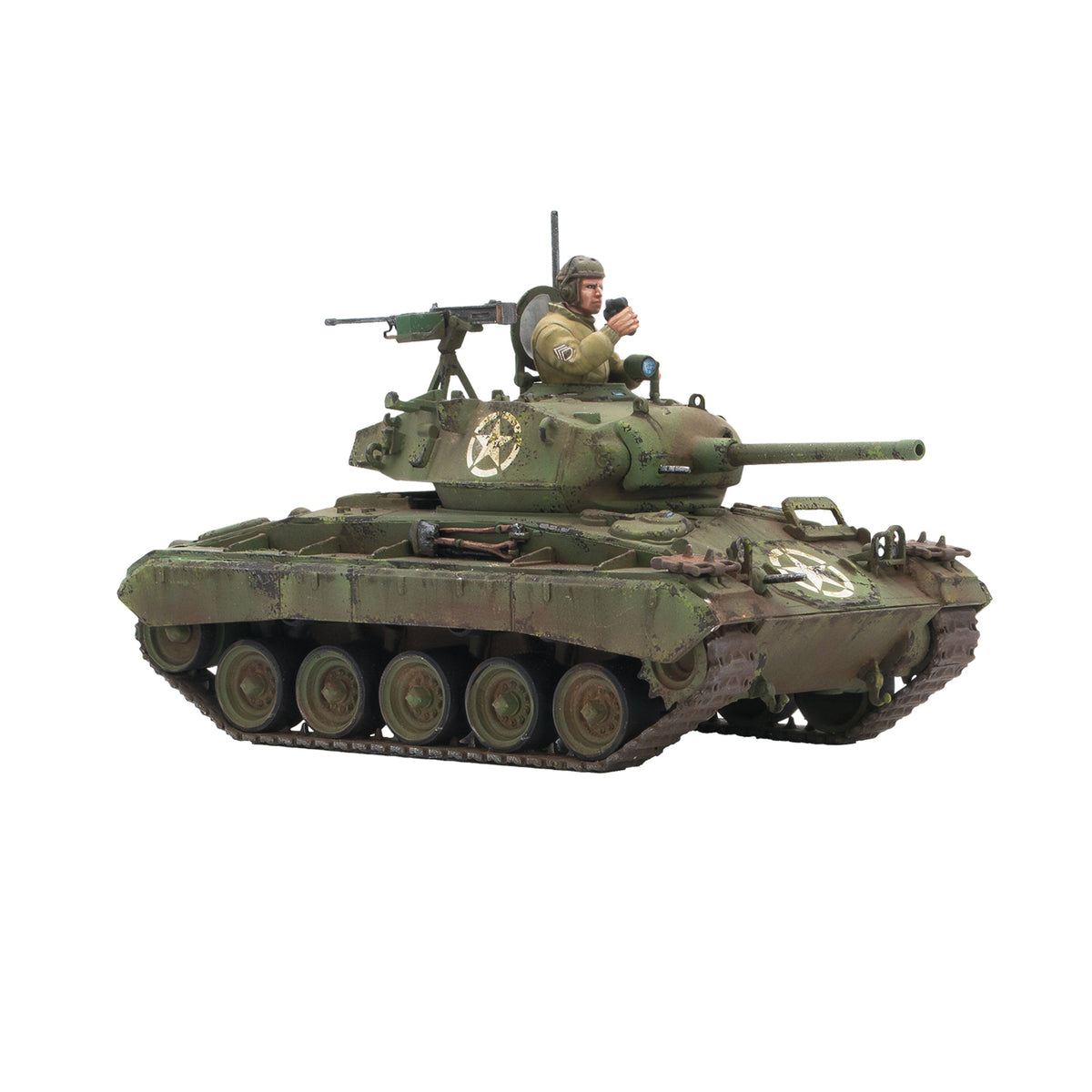 Bolt Action – US Army: M24 Chaffee Light Tank (Plastic)