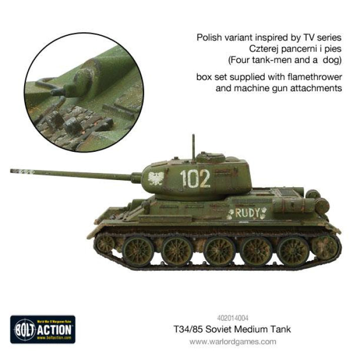Bolt Action: T-34/85 Medium Tank – Bild 5