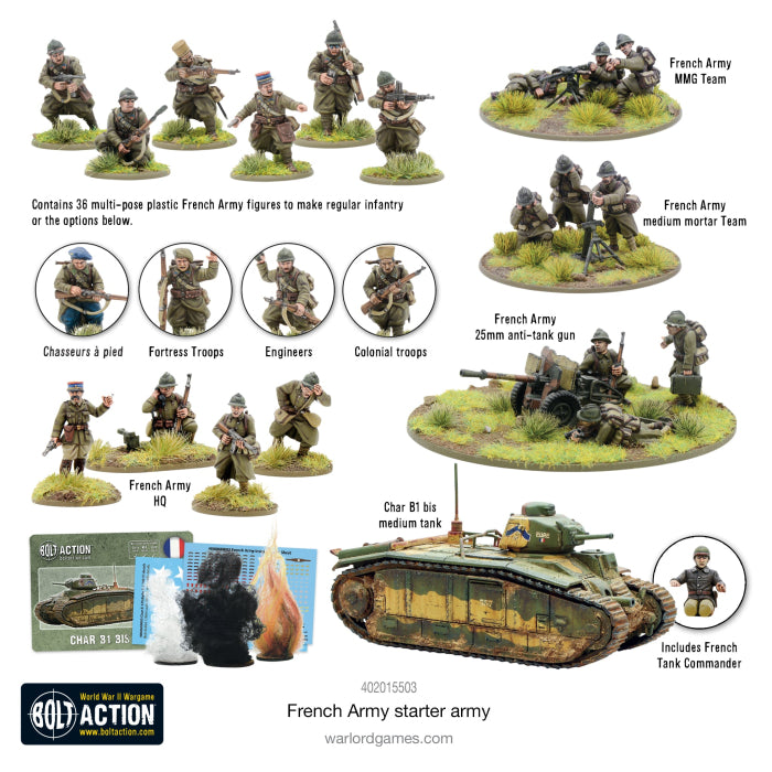 Bolt Action - French Army Starter Army – Bild 2