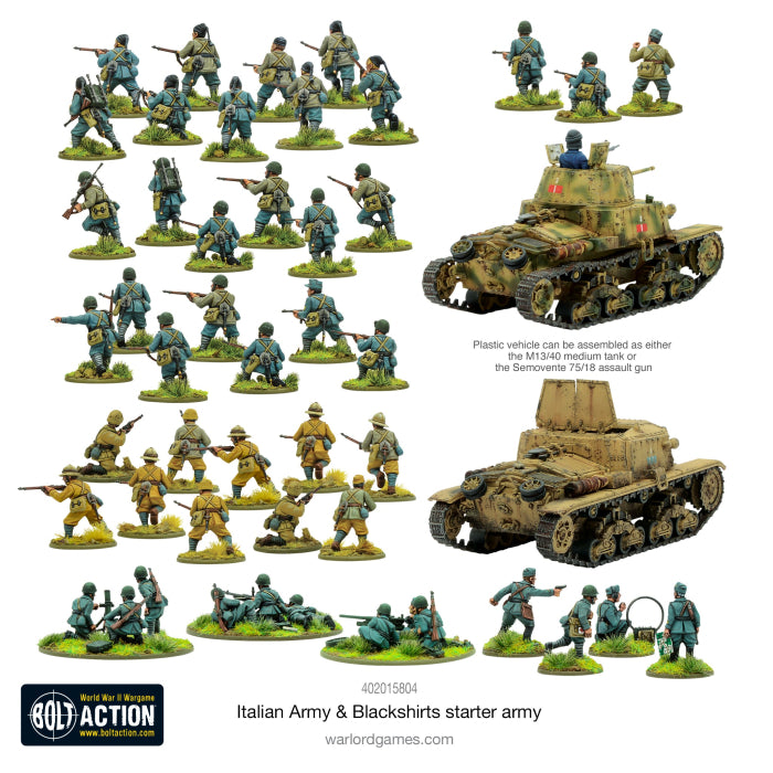 Bolt Action: Italian Army & Blackshirts Starter Army – Bild 2