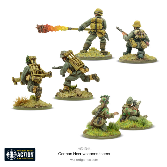 Bolt Action: German Heer weapons teams – Bild 2