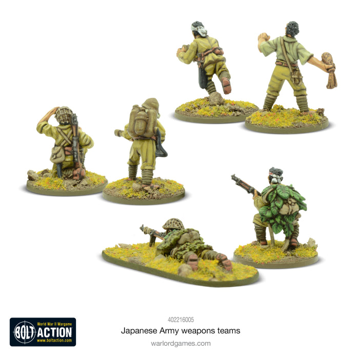 Bolt Action: Japanese Army Weapons Teams – Bild 2