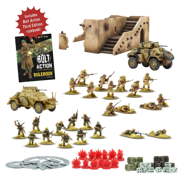 Bolt Action Starter Set – A Gentleman's War (Deutsche Version)