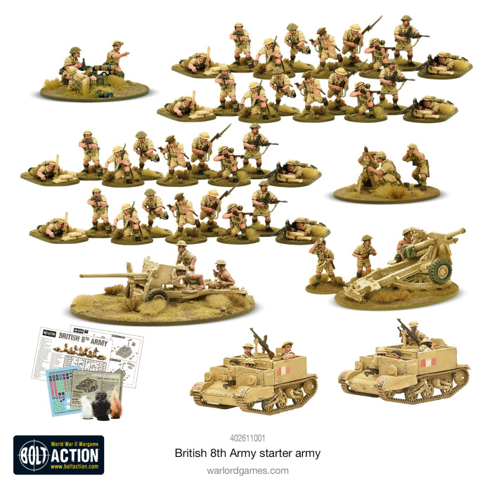 Bolt Action: 8th Army Starter Army