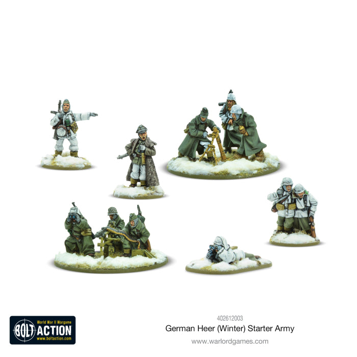 Bolt Action: German Heer (Winter) Starter Army – Bild 3