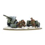 Bolt Action - 25-Pdr Light Howitzer With British Infantry (Winter) Crew