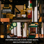 Pantasy® 85007 Steampunk Series- Bahnhof - Railway Station – Bild 4
