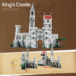 Reobrix 55016 King's Castle Klemmbaustein-Modell, Gesamtansicht der Burg