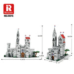 Reobrix 55016 King's Castle Klemmbaustein-Modell, Detailaufnahme