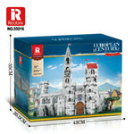 Reobrix 55016 King's Castle Klemmbaustein-Modell, Ansicht des kompletten Sets