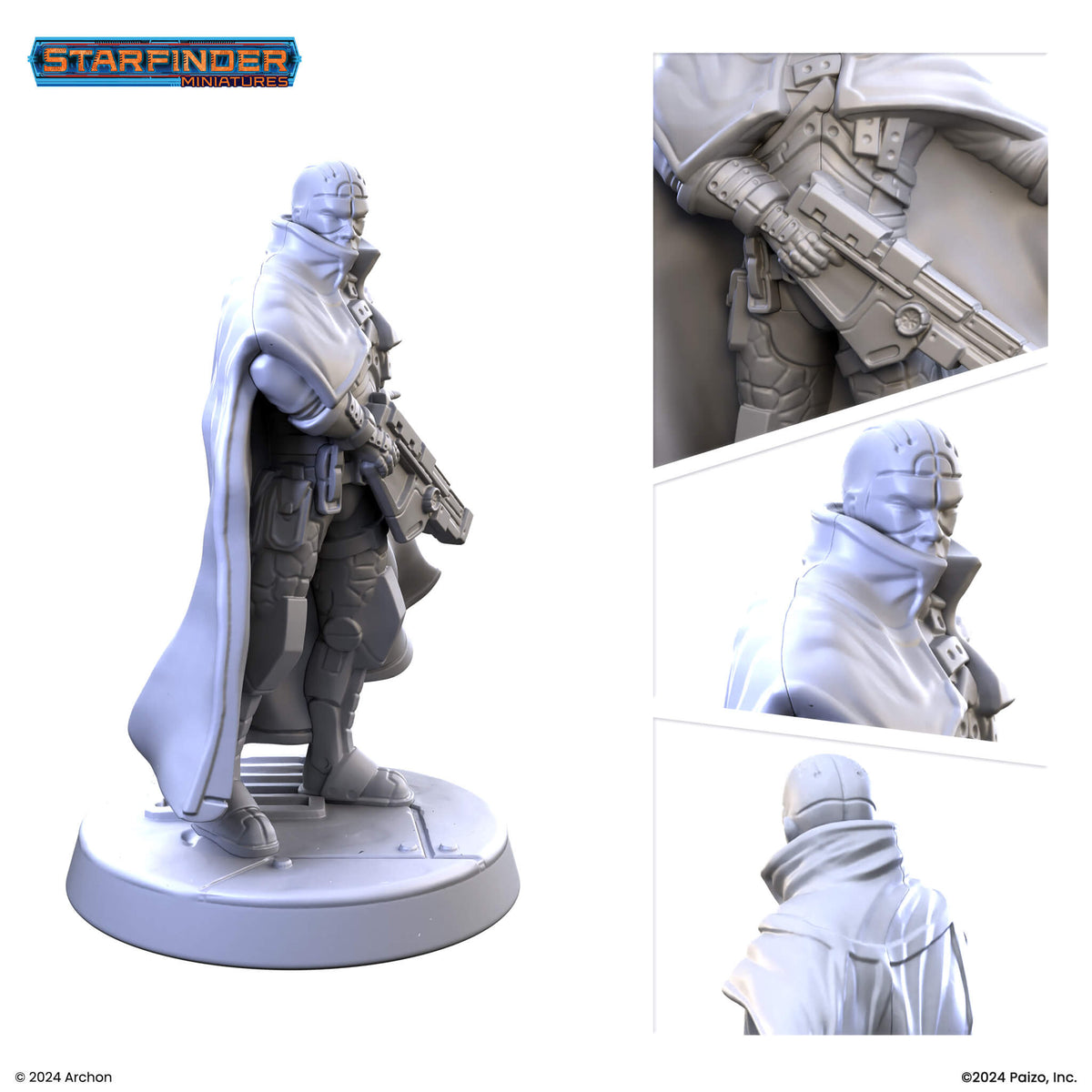 Starfinder – Masterclass Miniatures: Android Abolitionist Agent