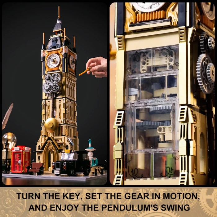 Pantasy® 85008 Steampunk Series- Glockenturm - Clock-Tower – Bild 3