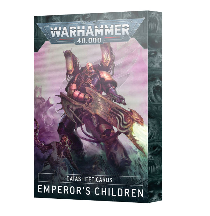 Warhammer®-40.000: Emperor’s Children - Datasheet Cards: Emperor's Children (Englisch)