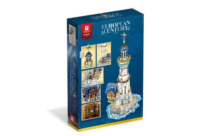 Reobrix®66028 - Mittelalterlicher Leuchtturm - European Century Lighthouse – Bild 5