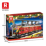 Reobrix 66034 Weihnachtszug Klemmbaustein-Modell, Verpackung des Sets