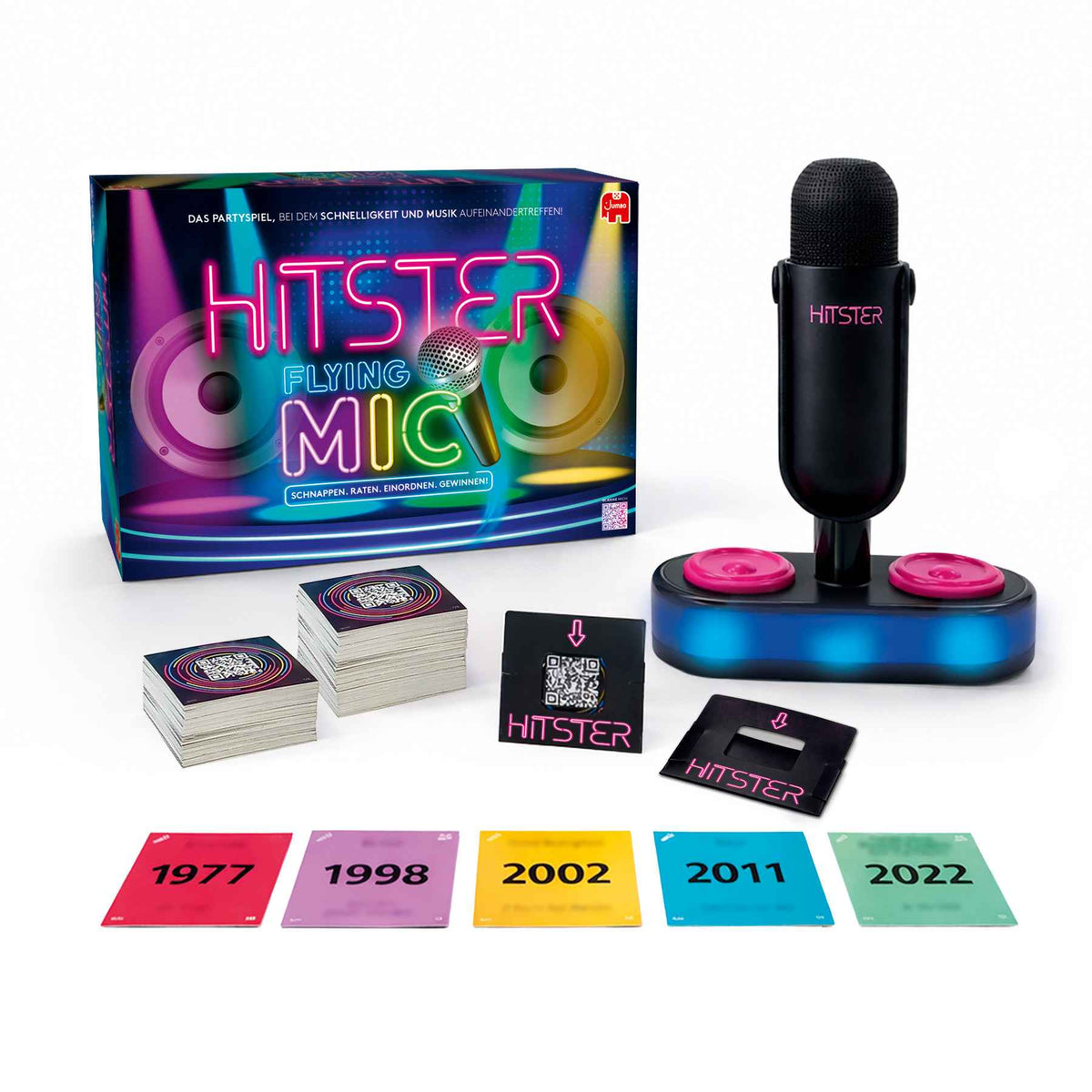 Hitster Flying Mic Partyspiel mit Mikrofon – Bild 4