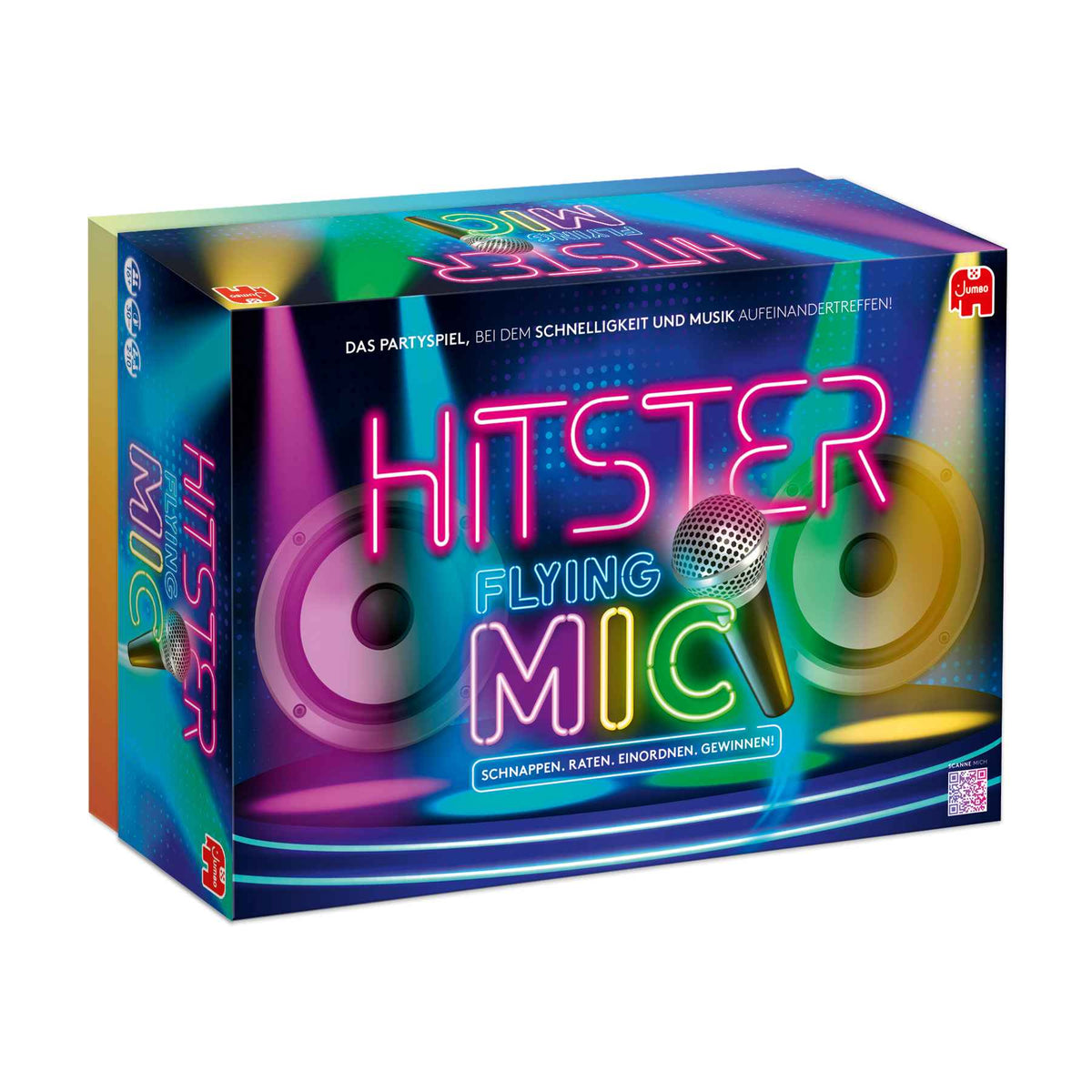 Hitster Flying Mic Partyspiel mit Mikrofon